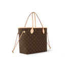 Neverfull MM Monogram Canvas Beige