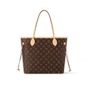 Neverfull MM Monogram Canvas Cerise