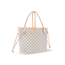 Neverfull MM Damier Azur Canvas Rose Ballerine