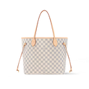 Neverfull MM Damier Azur Canvas Rose Ballerine