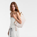 Neverfull MM Damier Azur Canvas Beige